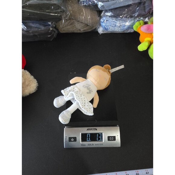 2021 Baby Starters Joy Hanging Plush Doll Brown Hair Tutu Ornament Christmas - Picture 10 of 10